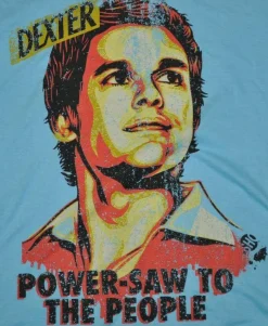 Dexter - Blue Power-saw to the People Female T-Shirt