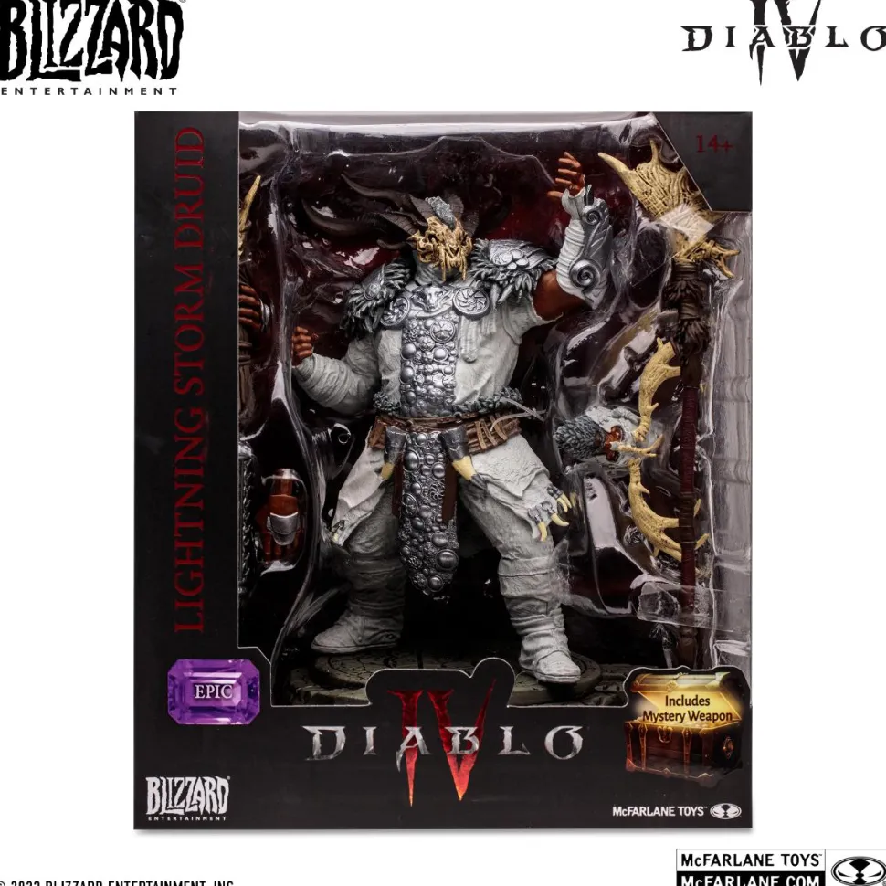 Diablo IV - Lightning Storm Druid (Epic) 1/12th Scale Posed Figure