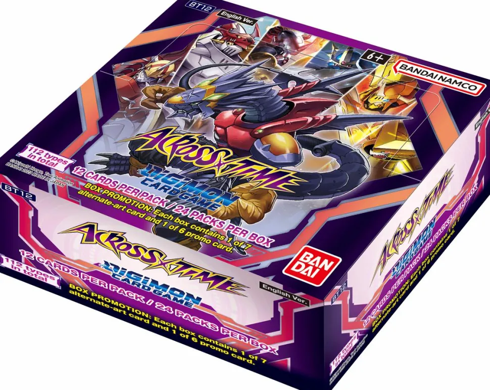 Digimon - Across Time Card Game Booster Box (24 Cards)