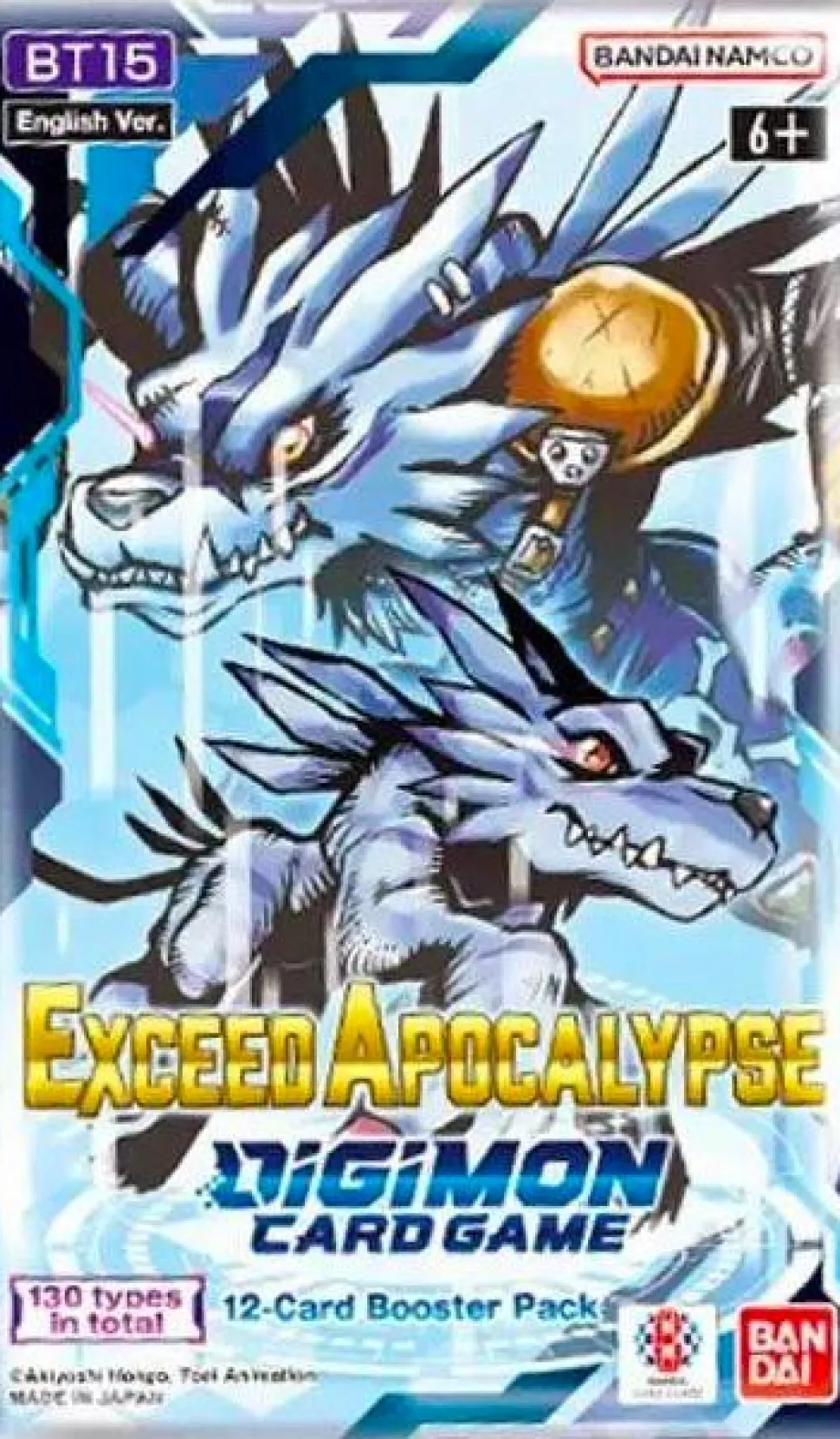 Digimon - Card Game Exceed Apocalypse BT15 Booster Pack (12 Cards)