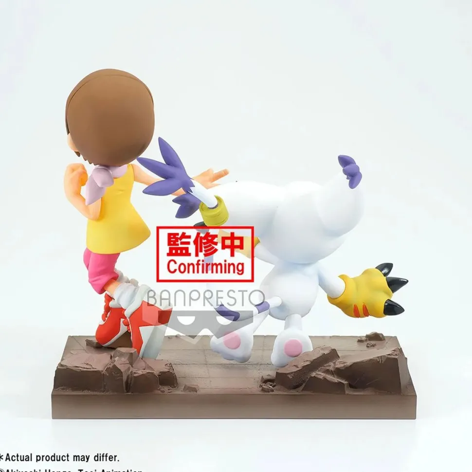 Digimon Adventure - Hikari & Tailmon DXF Adventure Archives 4" PVC Statue