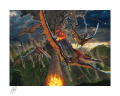 Dinosaurs - Curious, Eruption & Protection Fine Art Print Bundle by Vincent Hie (Set of 3)