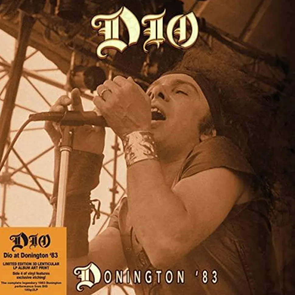 Dio - Dio at Donington ’83 2xLP Vinyl Record (Limited Edition Lenticular Cover)