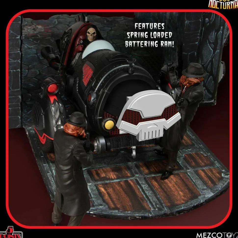 Doc Nocturnal - Nocturnal Tower 5 Points 3.75" Scale Action Figure Playset
