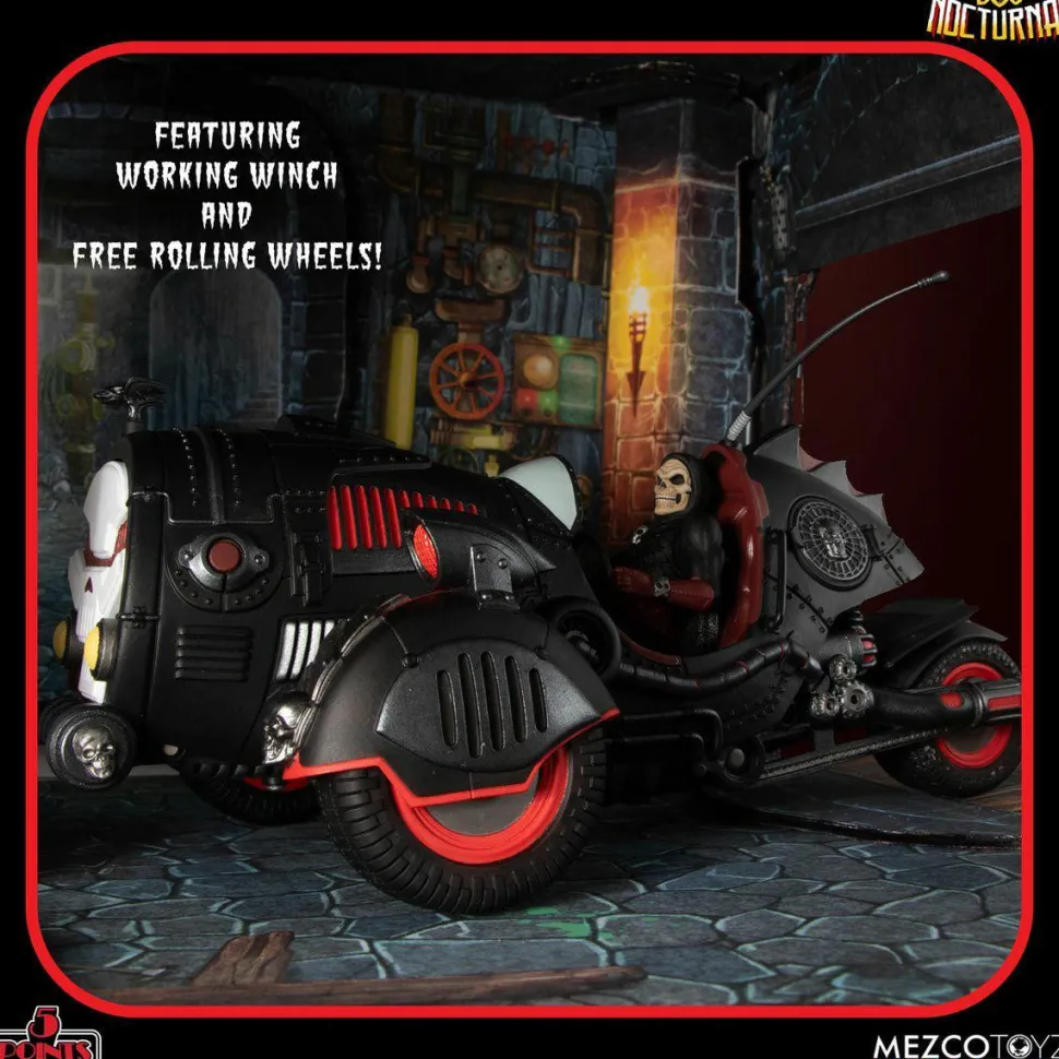 Doc Nocturnal - Nocturnal Tower 5 Points 3.75" Scale Action Figure Playset