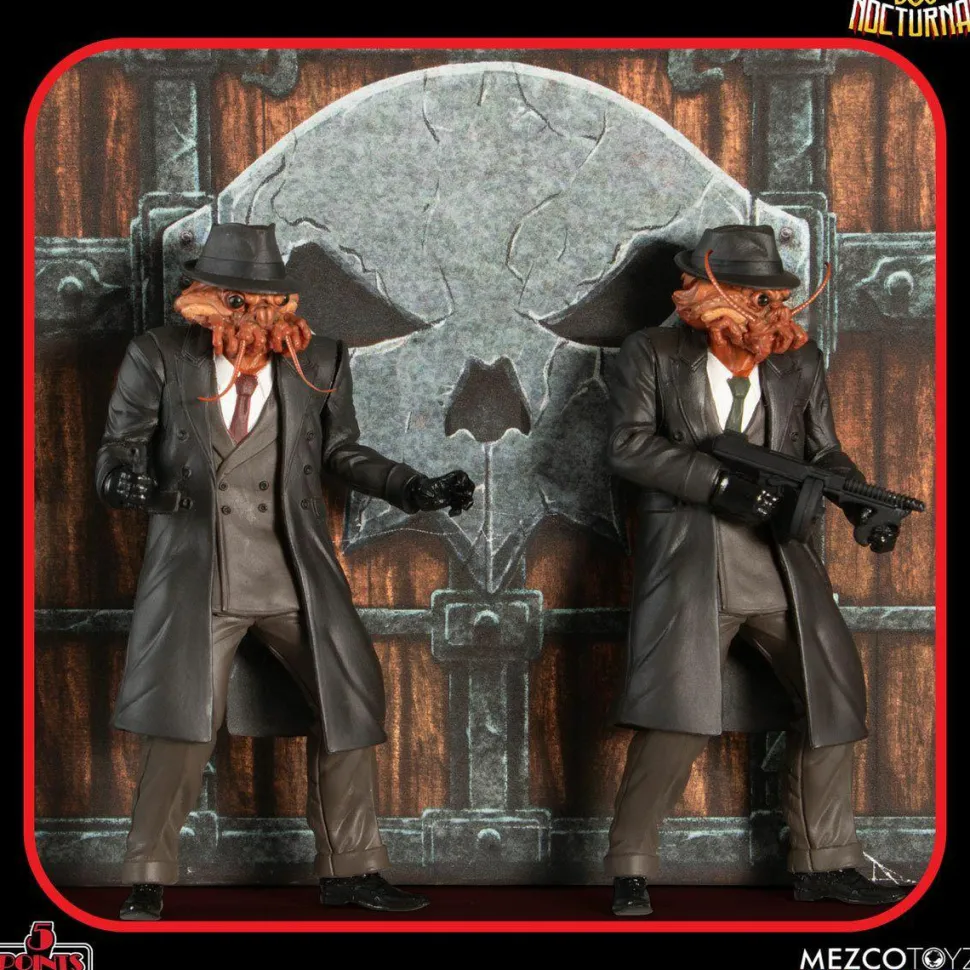Doc Nocturnal - Nocturnal Tower 5 Points 3.75" Scale Action Figure Playset