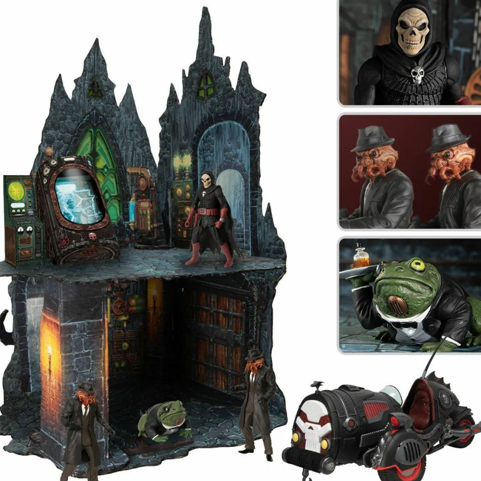 Doc Nocturnal - Nocturnal Tower 5 Points 3.75" Scale Action Figure Playset