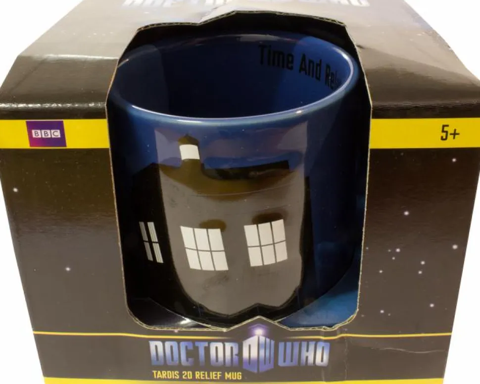 Doctor Who - TARDIS 2D Relief Mug
