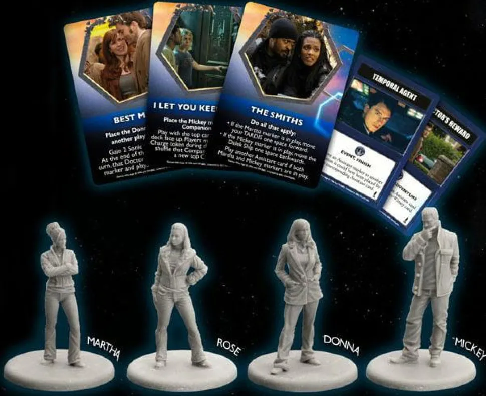 Doctor Who - Time of the Daleks: Mickey, Rose, Martha & Donna Friends Board Game Expansion