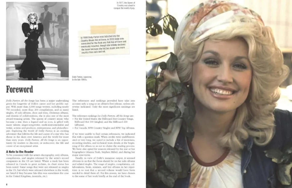 Dolly Parton - All the Songs: The Story Behind Every Track Hardcover Book