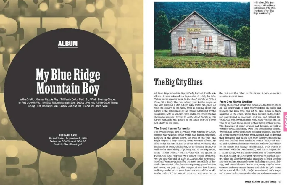 Dolly Parton - All the Songs: The Story Behind Every Track Hardcover Book