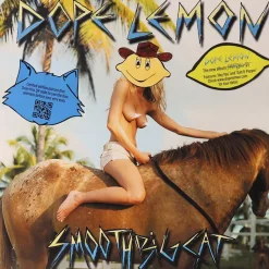Dope Lemon - Smooth Big Cat LP Vinyl Record (Yellow Zoetrope Picture Disc)