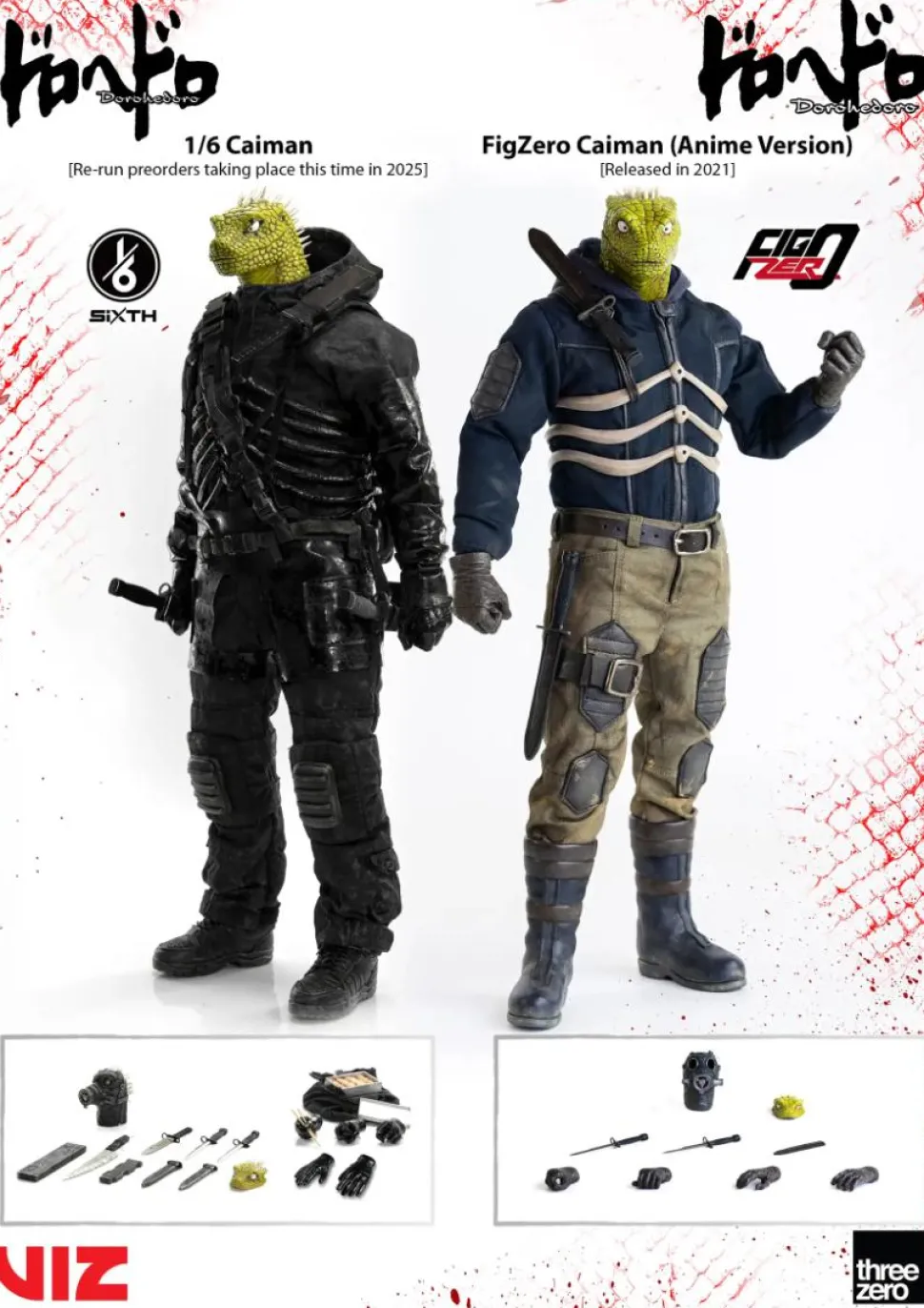 Dorohedoro - Caiman 1/6th Scale Action Figure (Re-Release)