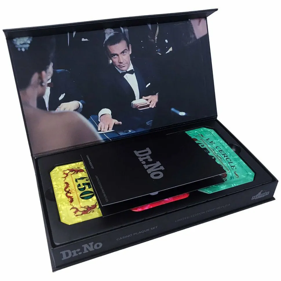 Dr. No - Casino Plaques 1:1 Scale Life-Size Prop Replica