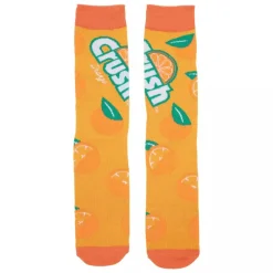Dr. Pepper - Dr. Pepper, 7UP, & Crush Men's Crew Socks 3-Pack (Shoe Size 8-12)