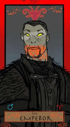 Dracula of Transylvania - Tarot Card Set