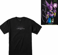 Dragon Ball Super - DBS x Primitive Beerus Orb Black T-Shirt