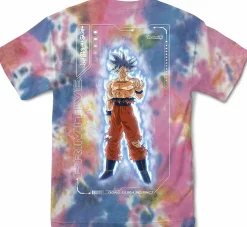 Dragon Ball Super - DBS x Primitive Goku Ultra Instinct Washed Rainbow T-Shirt