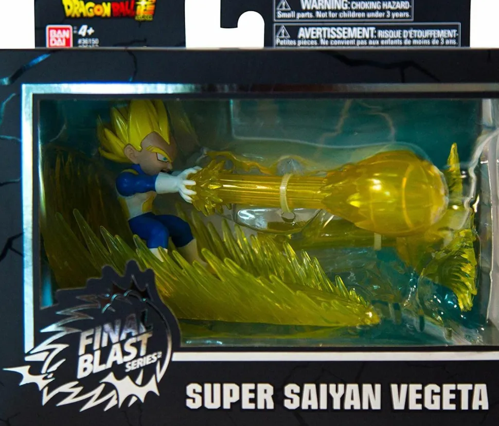 Dragon Ball Super - Super Saiyan Vegeta Final Blast Series 3.5” Scale Action Figure