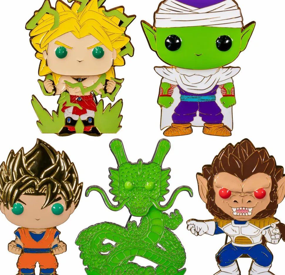 Dragon Ball Z - Series 01 4” Pop! Enamel Pin Assortment (Sealed Display of 12)