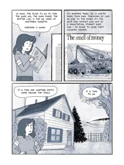 Ducks: Two Years in the Oil Sands by Kate Beaton Hardcover Book
