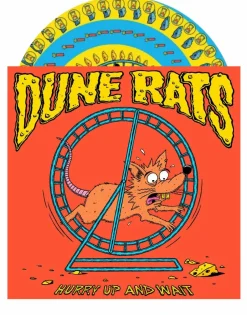 Dune Rats - Hurry Up And Wait LP Vinyl Record (“Blue Cheese” Coloured Vinyl)