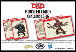 Dungeon & Dragons - Challenge Rating 6-16 Monster Spellbook Cards