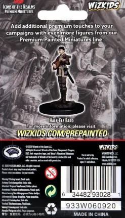 Dungeons & Dragons - Premium Half-Elf Bard Female Miniature