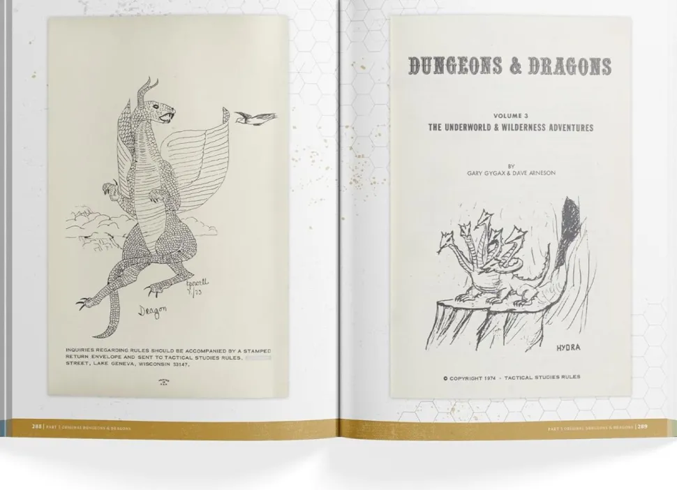 Dungeons & Dragons - The Making of Original Dungeons & Dragons 1970-1977 Hardcover Book