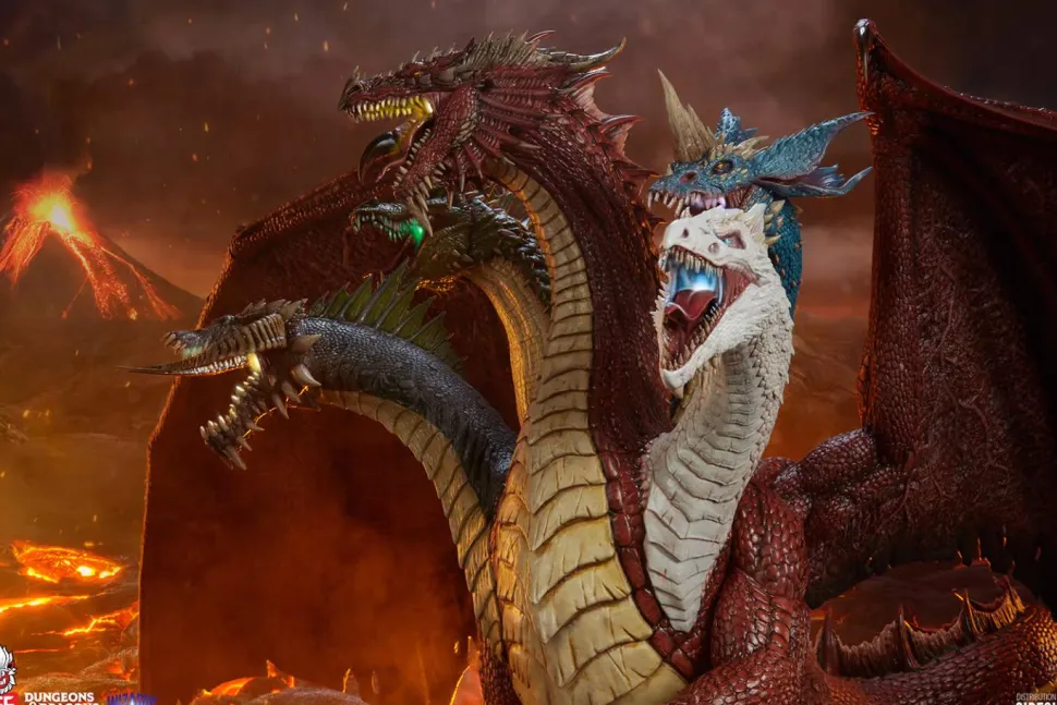 Dungeons & Dragons - Tiamat Deluxe 28 Statue (Int Sales Only)