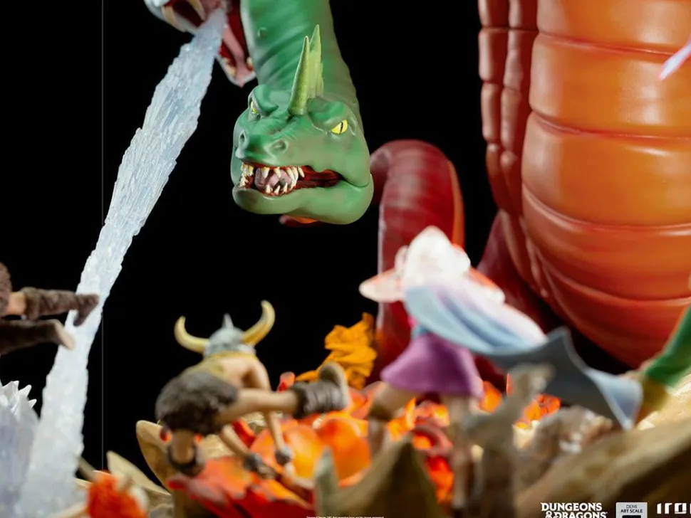 Dungeons & Dragons - Tiamat Battle 1/20th Scale Diorama Statue