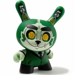 Dunny - Cash Wolf 5” Vinyl Figure by Josh Divine