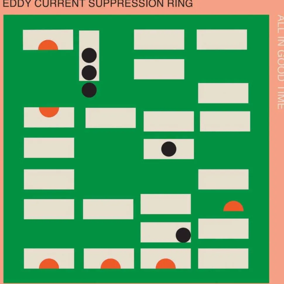 Eddy Current Suppression Ring - All In Good Time LP Vinyl Record (Seafoam Split Coloured Vinyl)