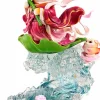 Eight Immortals and Nine Cats - He Xiangu Cat 10” Statue
