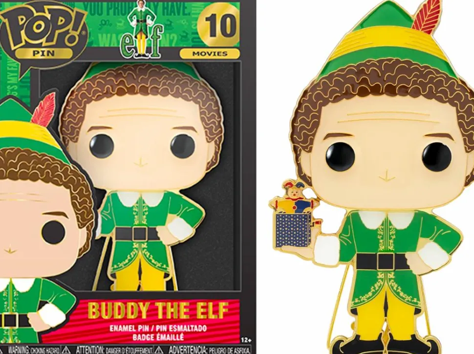Elf - Buddy the Elf 4" Pop! Enamel Pin