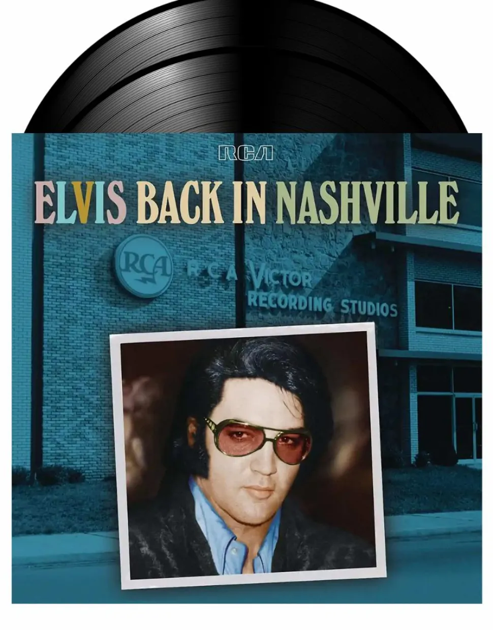 Elvis - Elvis Back In Nashville 2xLP Vinyl Record