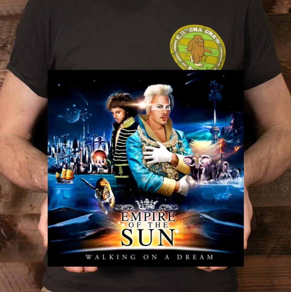 Empire of the Sun - Walking on a Dream LP Vinyl Record (2024 Repress Mustard Yellow Coloured Vinyl)