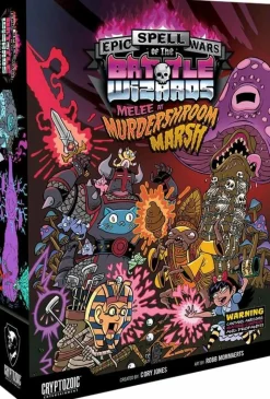 Epic Spell Wars of the Battle Wizards - Melee at Murdershroom Marsh Board Game