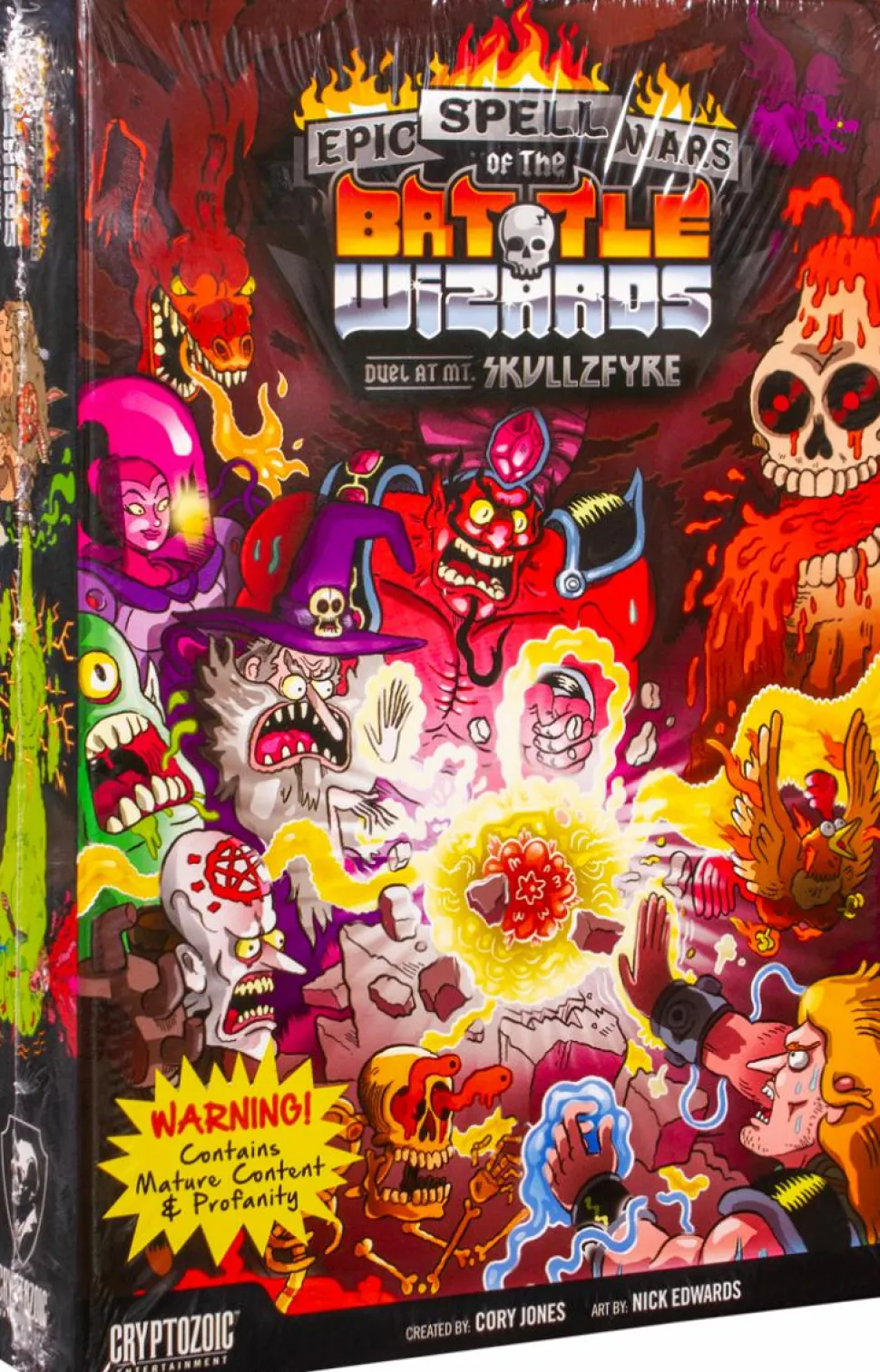 Epic Spell Wars of the Battle Wizards - Duel at Mt. Skullzfyre Board Game