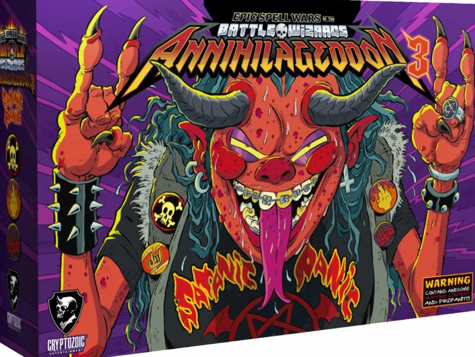 Epic Spell Wars of the Battle Wizards - Anihilageddon 3: Satanic Panic Deck-Building Game