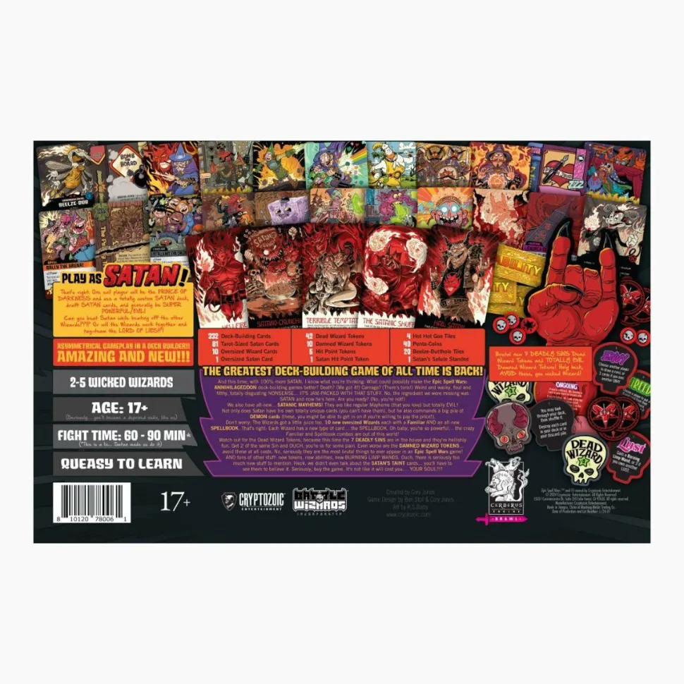 Epic Spell Wars of the Battle Wizards - Anihilageddon 3: Satanic Panic Deck-Building Game