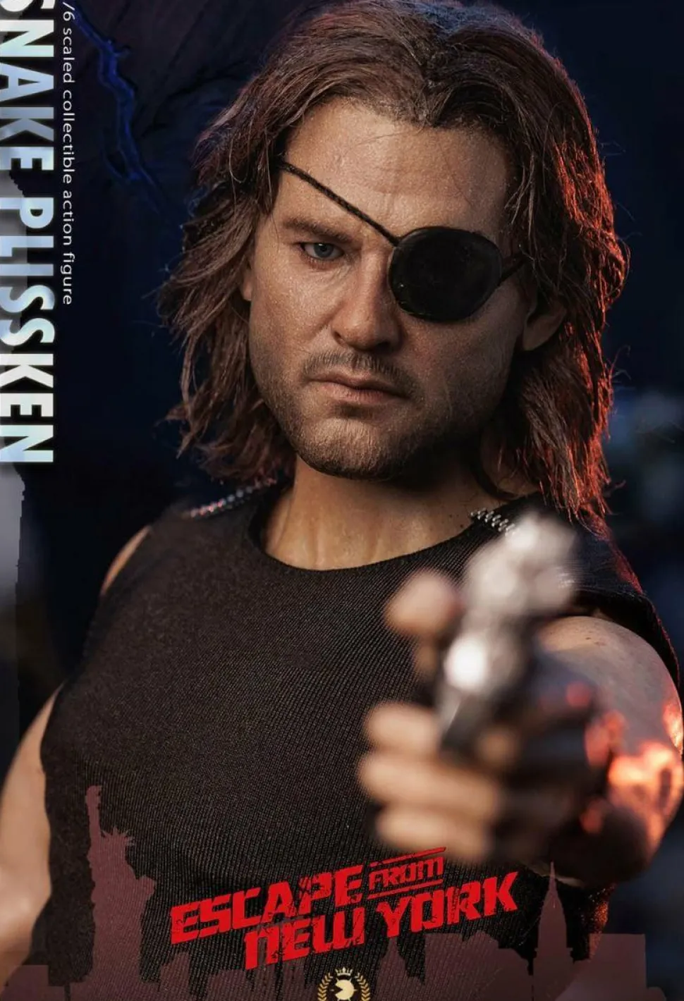 Escape from New York (1981) - Snake Plissken (Real Hair Version) 1/6th Scale Action Figure