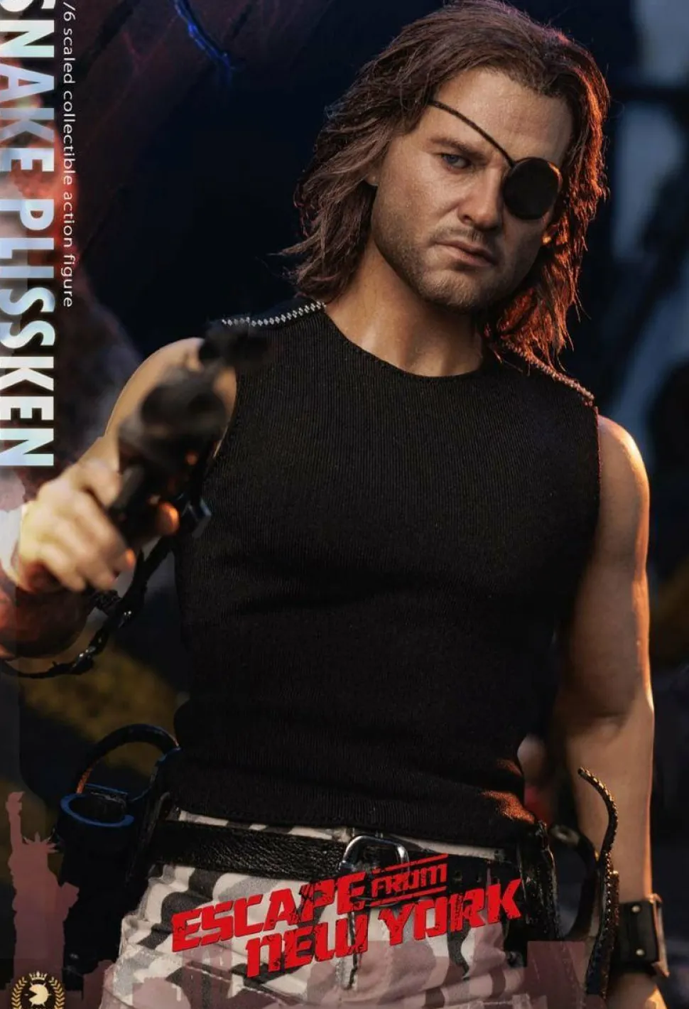 Escape from New York (1981) - Snake Plissken (Real Hair Version) 1/6th Scale Action Figure