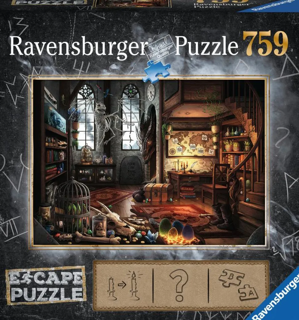 Escape Puzzle - Dragon Laboratory 759 Piece Jigsaw Puzzle