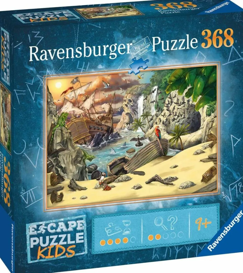Escape Puzzle: Kids - Pirates Peril 368 Piece Jigsaw Puzzle
