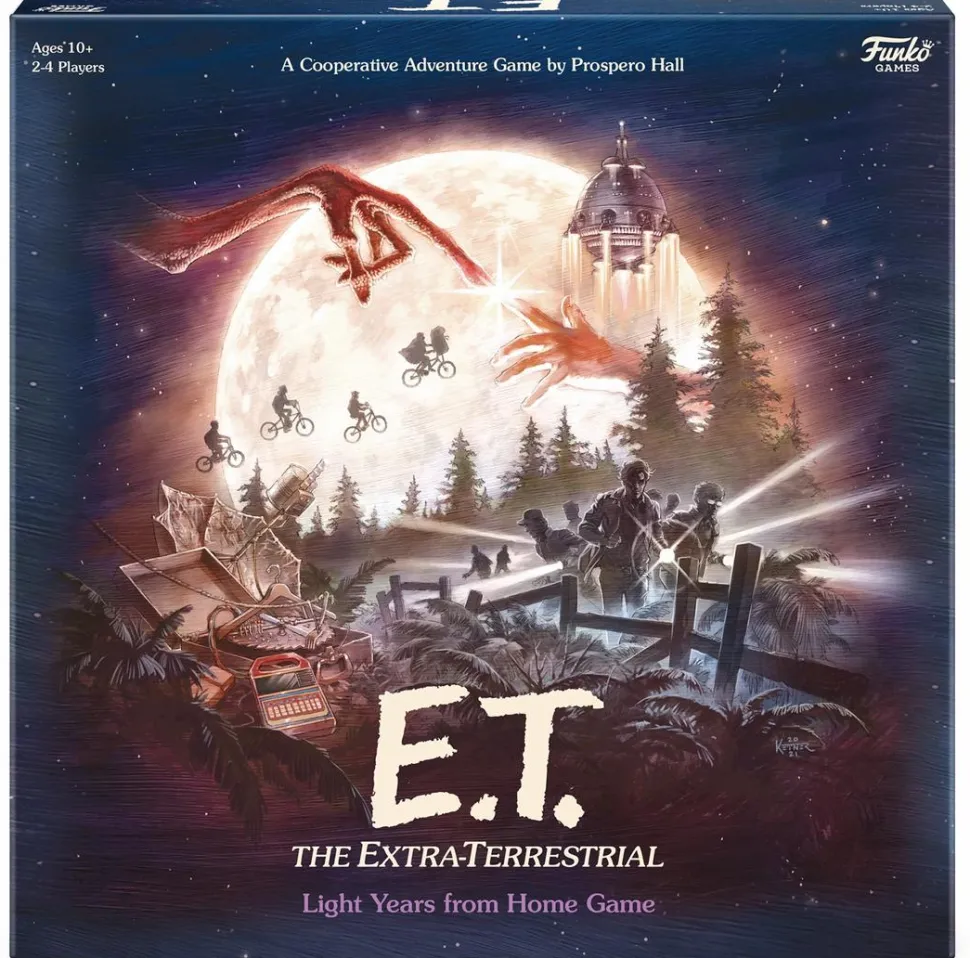 E.T. The Extra-Terrestrial - Light Years From Home Board Game