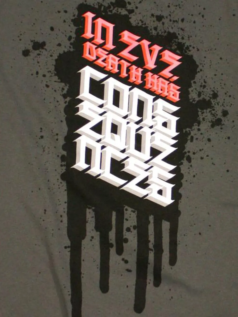 EVE - Consequences Smoke Grey Male T-Shirt