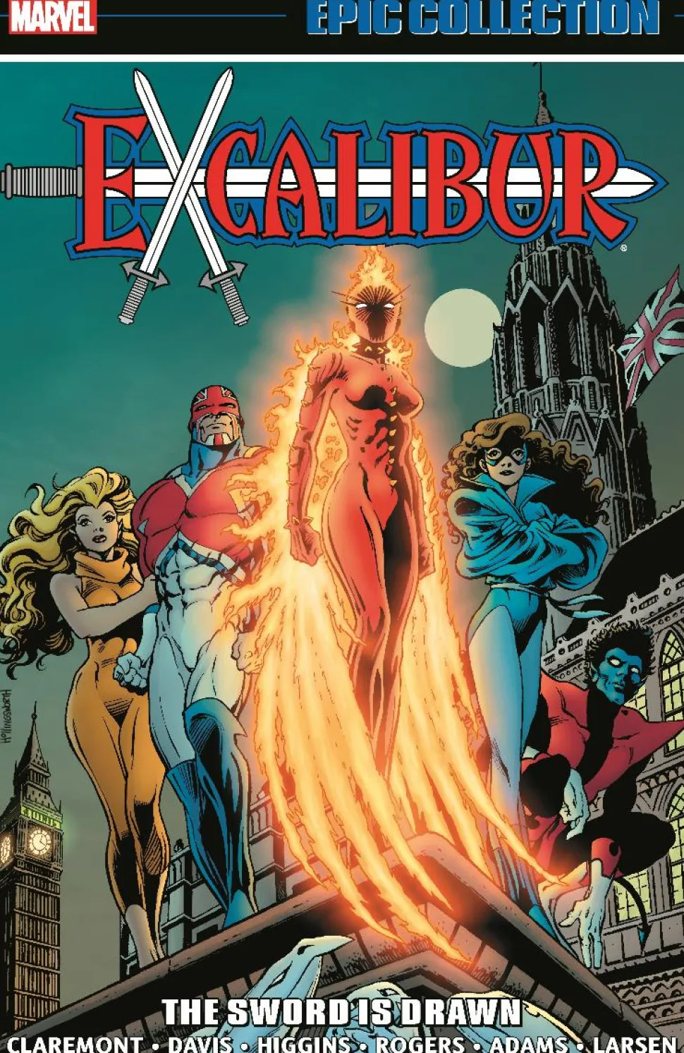 Excalibur - Epic Collection Volume 01 The Sword Is Drawn Trade Paperback Book