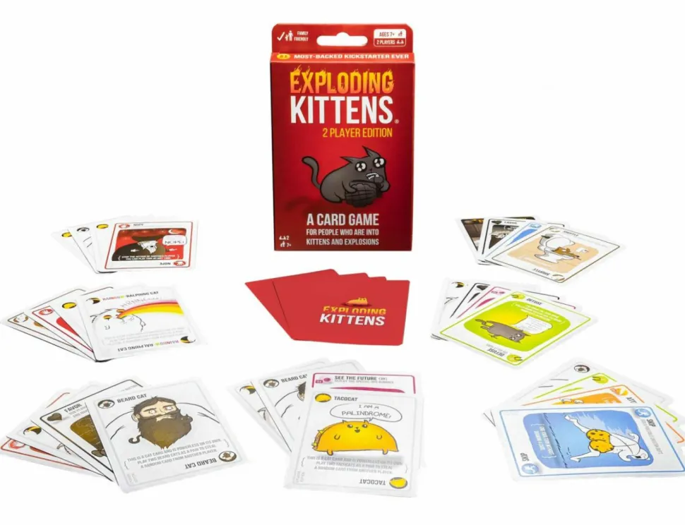 Exploding Kittens - 2 Player Edition Card Game