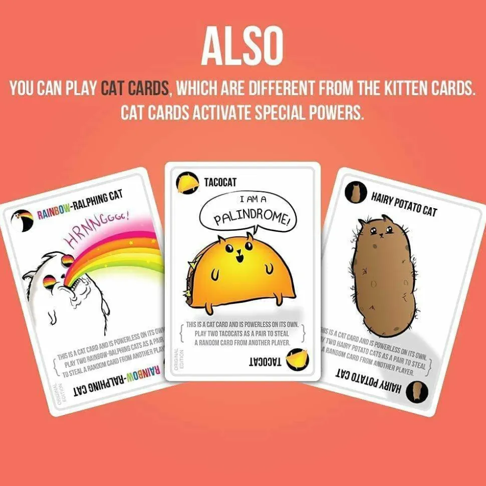 Exploding Kittens - Barking Kittens Card Game Expansion